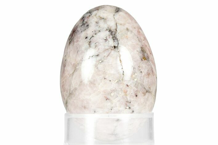 Polished Strawberry Quartz Egg - South Africa #356216